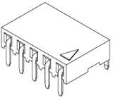 Molex Buchsengehäuse-Platine 901481110