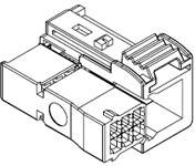 Molex Buchsengehäuse-Kabel 982980004