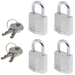 Master Lock P55992 Vorhängeschloss gleichschließend Silber Schlüsselschloss Master Lock P55992 Vorhängeschloss gleichschließend Silber Schlüsselschloss