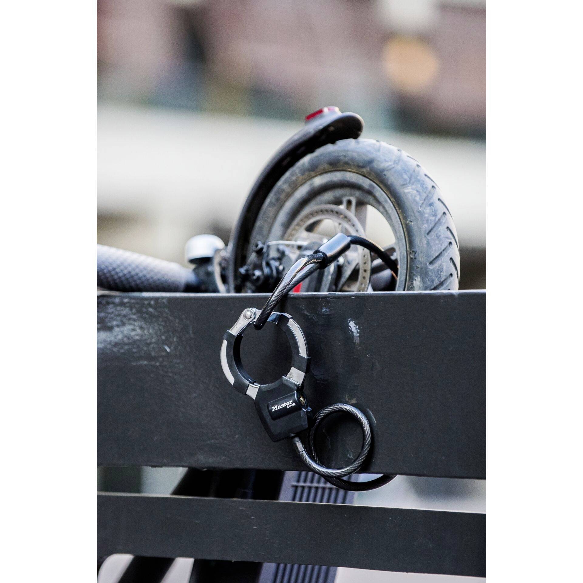 Master Lock 8275EURDPROBLK Kabelschloss Schwarz Schlüsselschloss