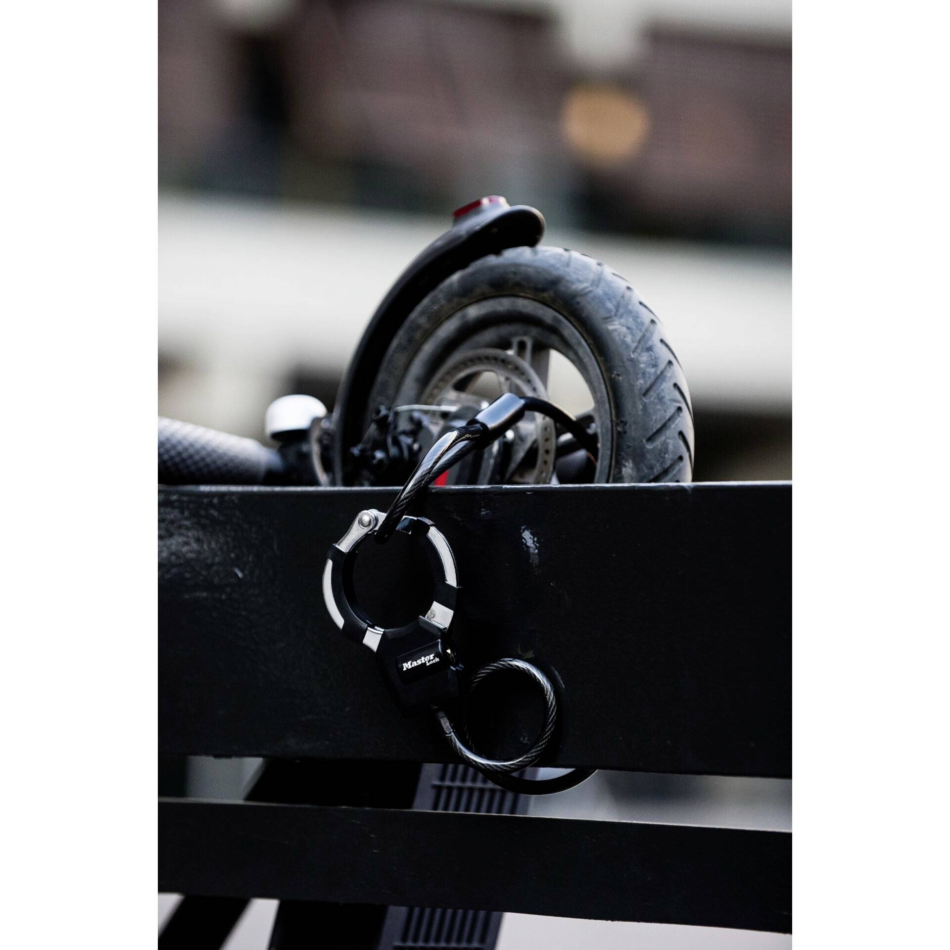 Master Lock 8275EURDPROBLK Kabelschloss Schwarz Schlüsselschloss