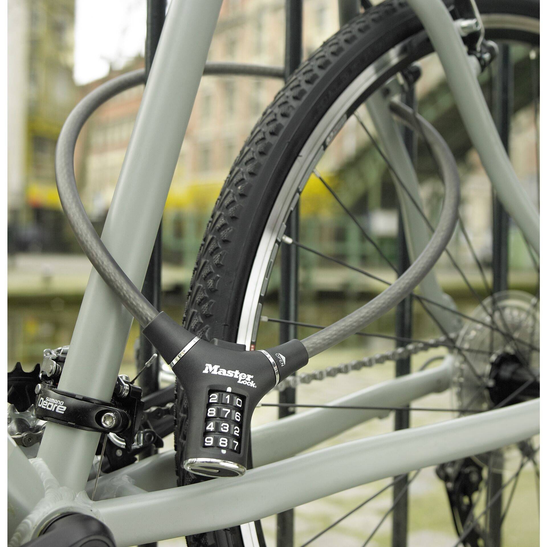 Master Lock 8229EURDPRO Kabelschloss Schwarz Zahlenschloss