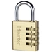 Master Lock P44298 Vorhängeschloss Gold, Silber Zahlenschloss Master Lock P44298 Vorhängeschloss Gold, Silber Zahlenschloss