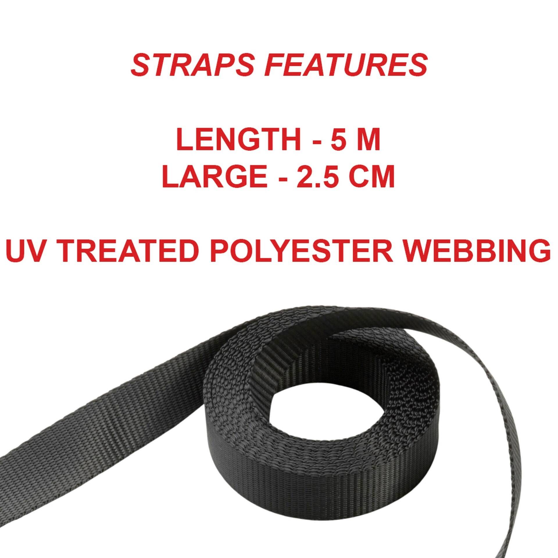 Master Lock P50113 Spanngurt (L x B) 5 m x 25 mm Ratsche