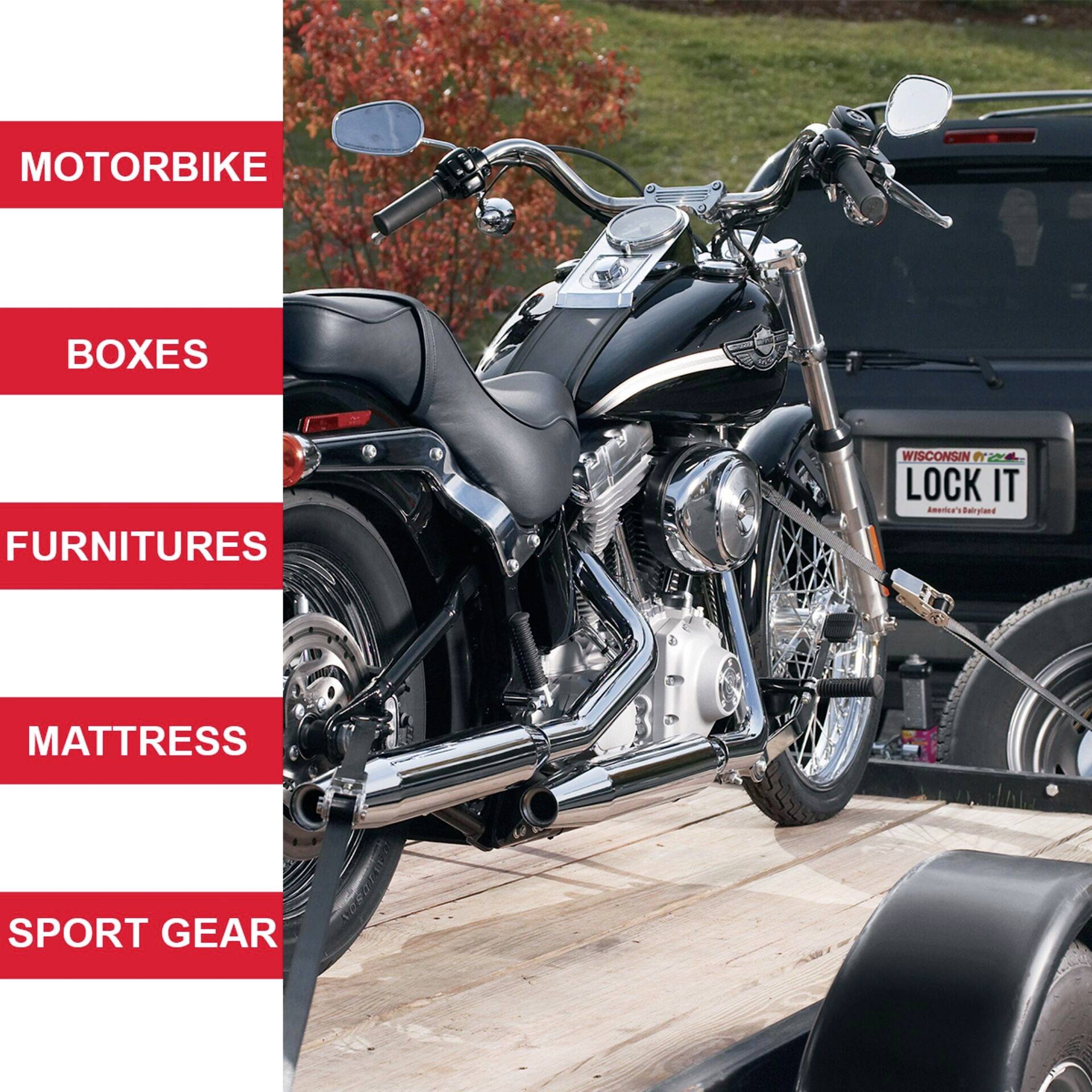 Master Lock P50113 Spanngurt (L x B) 5m x 25mm Ratsche