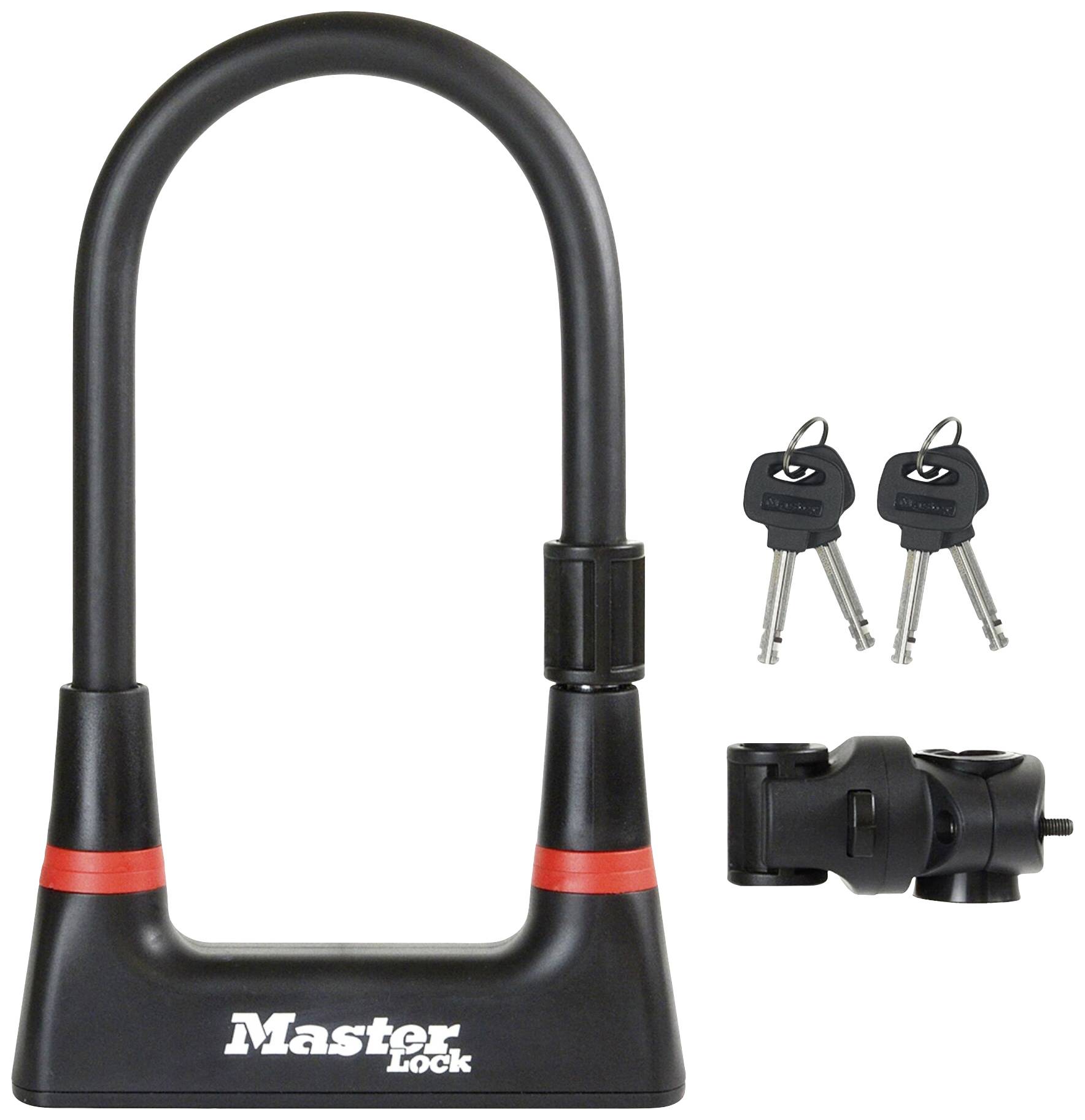 Master Lock 8279EURDPRO Bügelschloss Schwarz Schlüsselschloss