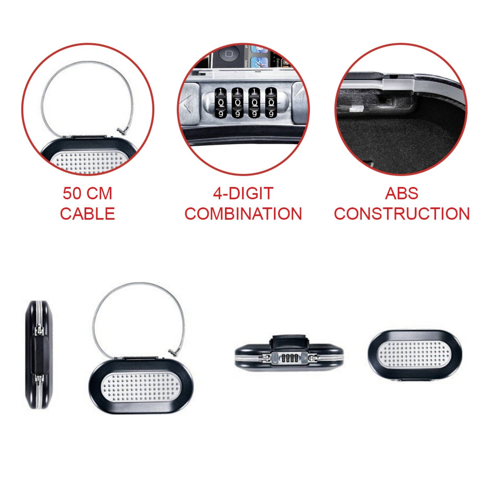 Master Lock P24010 5900EURD Tresor Zahlenschloss