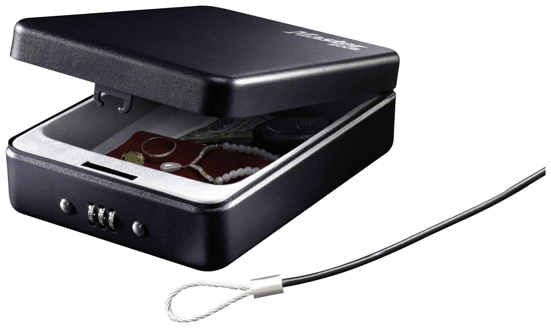 Master Lock P49013 P005CEURBLKHRO Tresor Zahlenschloss