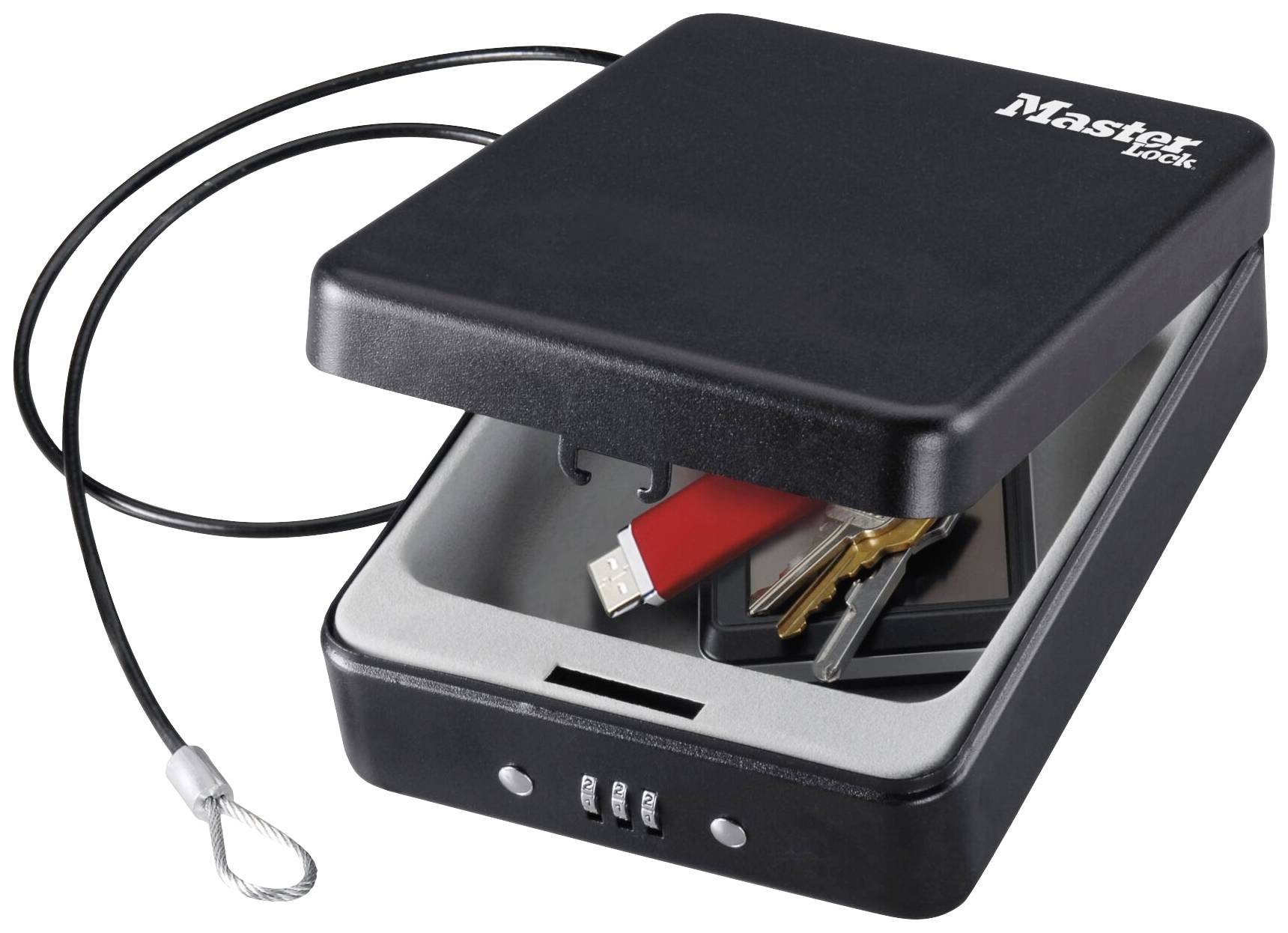 Master Lock P49013 P005CEURBLKHRO Tresor Zahlenschloss