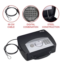Master Lock P40020 Dokumentenkassette (B x H x T) 74 x 254 x 201mm Schwarz Master Lock P40020 Dokumentenkassette (B x H x T) 74 x 254 x 201mm Schwarz
