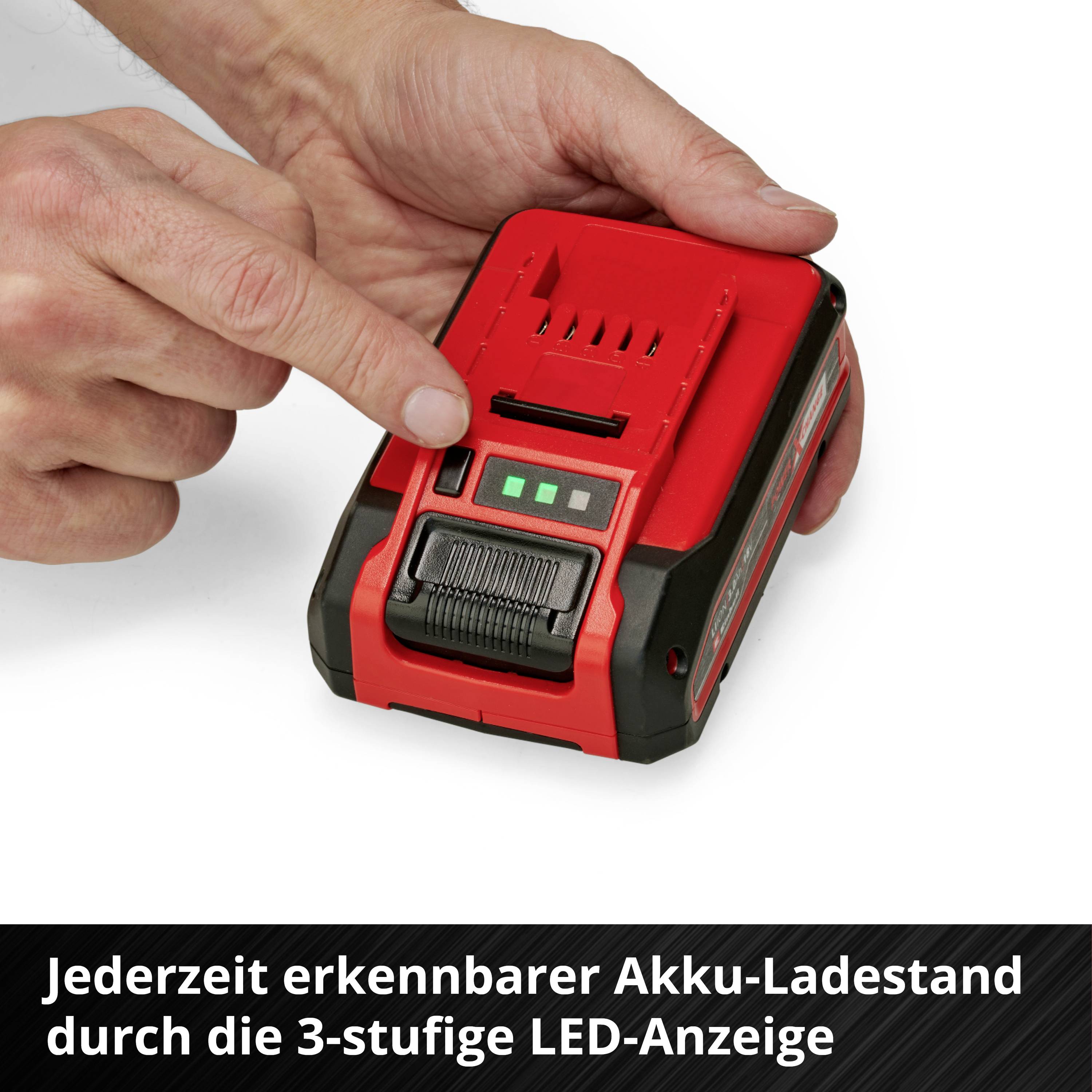Einhell 4511553 Power X-Change Akku 18V 4,0Ah Power-X-Change Plus Werkzeug-Akku 18V 4Ah Li-Ion