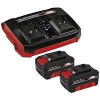Einhell 4512112 Power X-Change PXC-Starter-Kit 2x 4,0Ah & Twincharger Kit Werkzeug-Akku und Ladegerät 18V 4Ah Li-Ion Einhell 4512112 Power X-Change PXC-Starter-Kit 2x 4,0Ah & Twincharger Kit Werkzeug-Akku und Ladegerät 18V 4Ah Li-Ion