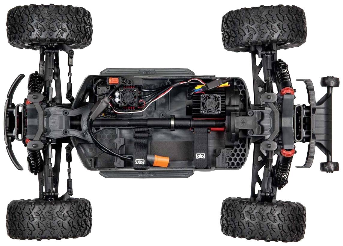 Arrma BIG ROCK 4X4 Brushless 1:10 RC Modellauto Elektro Monstertruck Allradantrieb (4WD) RtR 2,4GHz