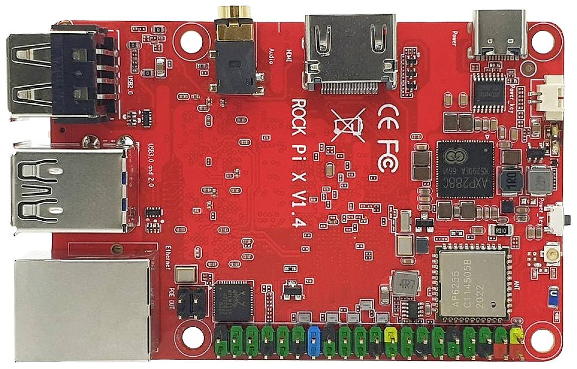 Radxa ROCK PI X Model B 32GB 4GB 4 x 1.84GHz