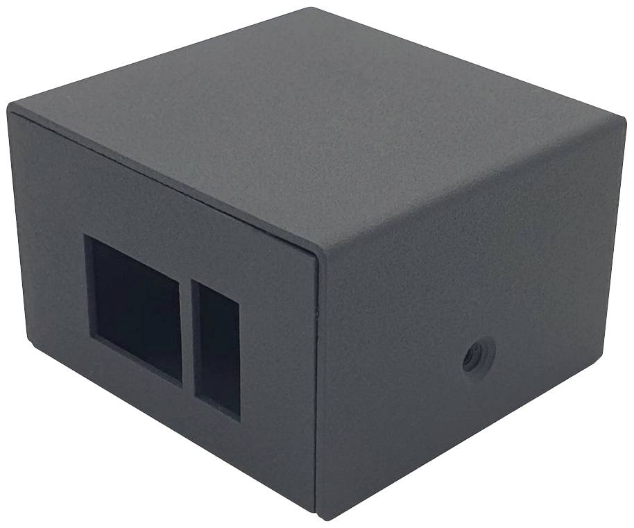 Radxa Rock_Pi_S_metal_closed SBC-Gehäuse Schwarz