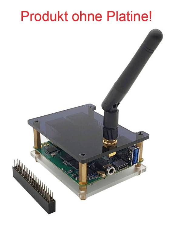 Radxa RockPi_Dev_Pack SBC-Gehäuse Schwarz