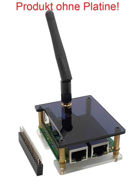 Radxa RockPi_Dev_Pack SBC-Gehäuse Schwarz