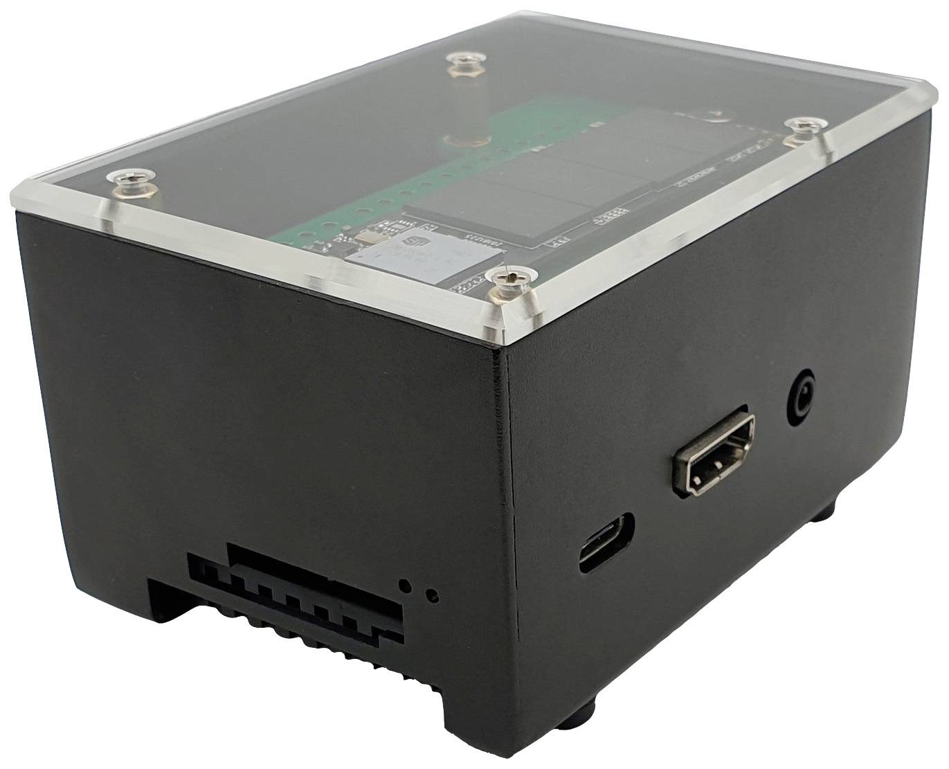 Radxa RockPi_GH_ecoPI_SV_USED SBC-Gehäuse Silber