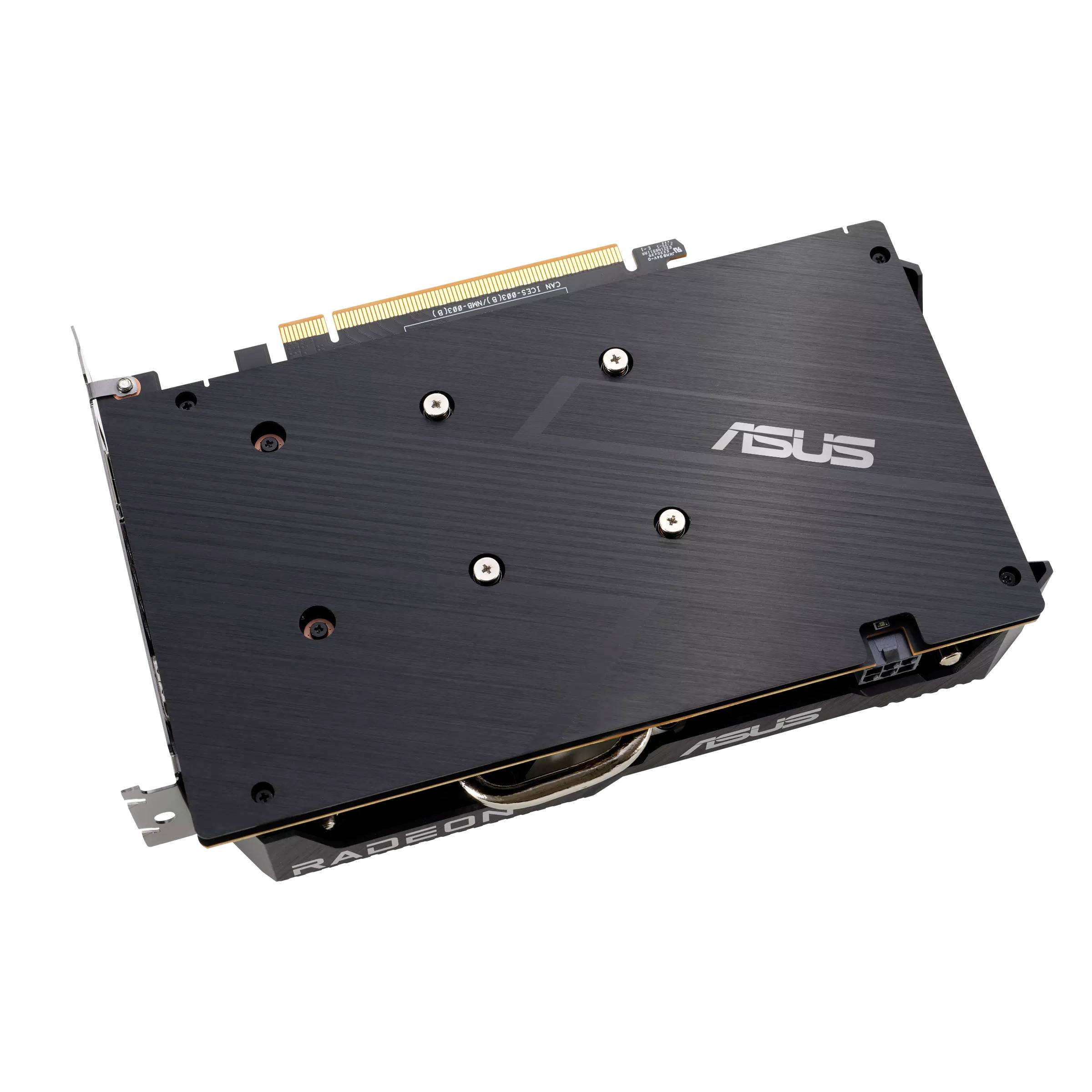 Asus Grafikkarte AMD Radeon RX 6500 XT Dual Overclocked 4 GB GDDR6-RAM PCIe x16 HDMI®, DisplayPort