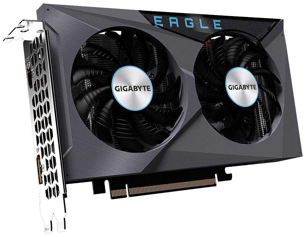Gigabyte Grafikkarte AMD Radeon RX 6500 XT Eagle 4 GB GDDR6-RAM PCIe HDMI®, DisplayPort AMD FreeSyn