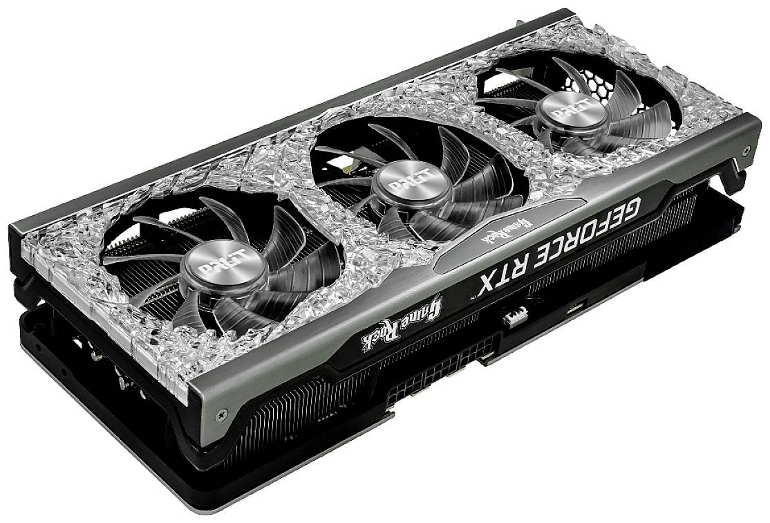 Palit Grafikkarte Nvidia GeForce RTX 3080 GameRock 12GB GDDR6X-RAM PCIe x16 HDMI®, DisplayPort Übertaktet / Overclocked