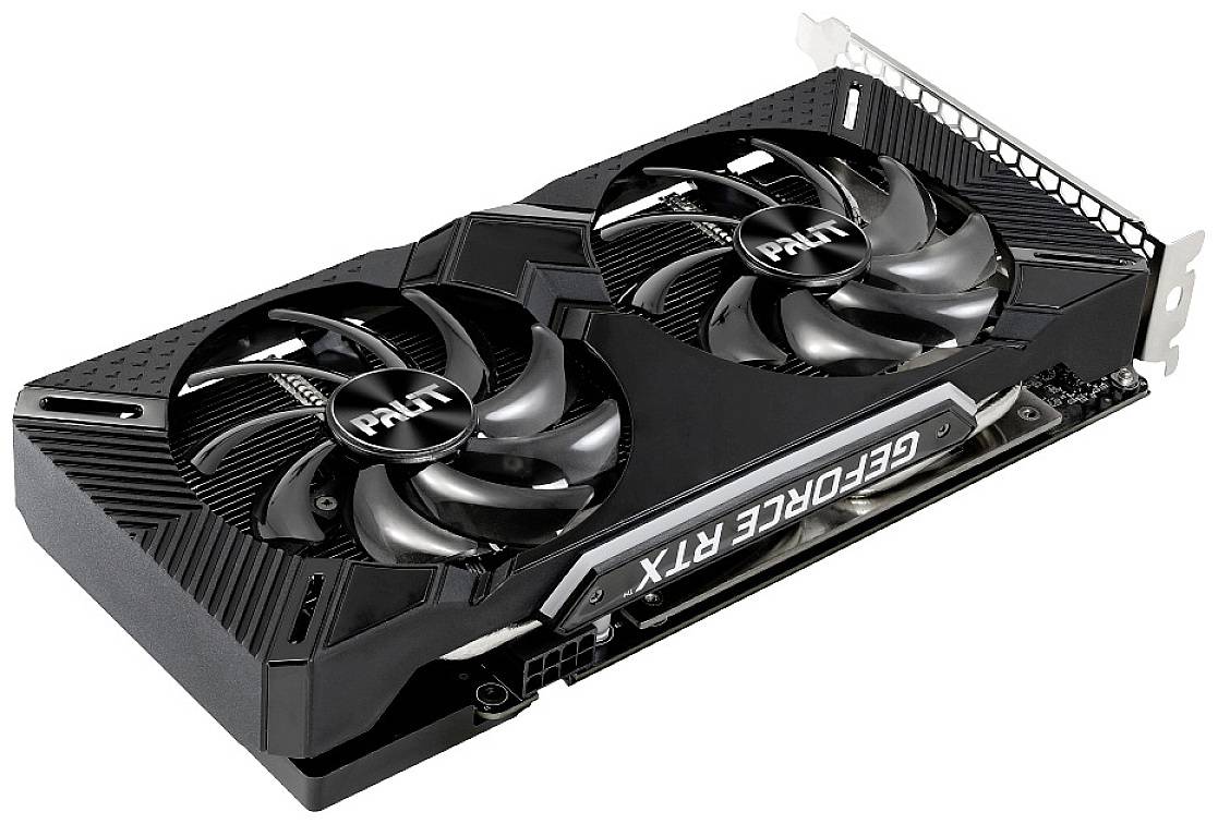 Palit Grafikkarte Nvidia GeForce RTX 2060 Dual 12GB GDDR6-RAM PCIe x16 HDMI®, DisplayPort, DVI