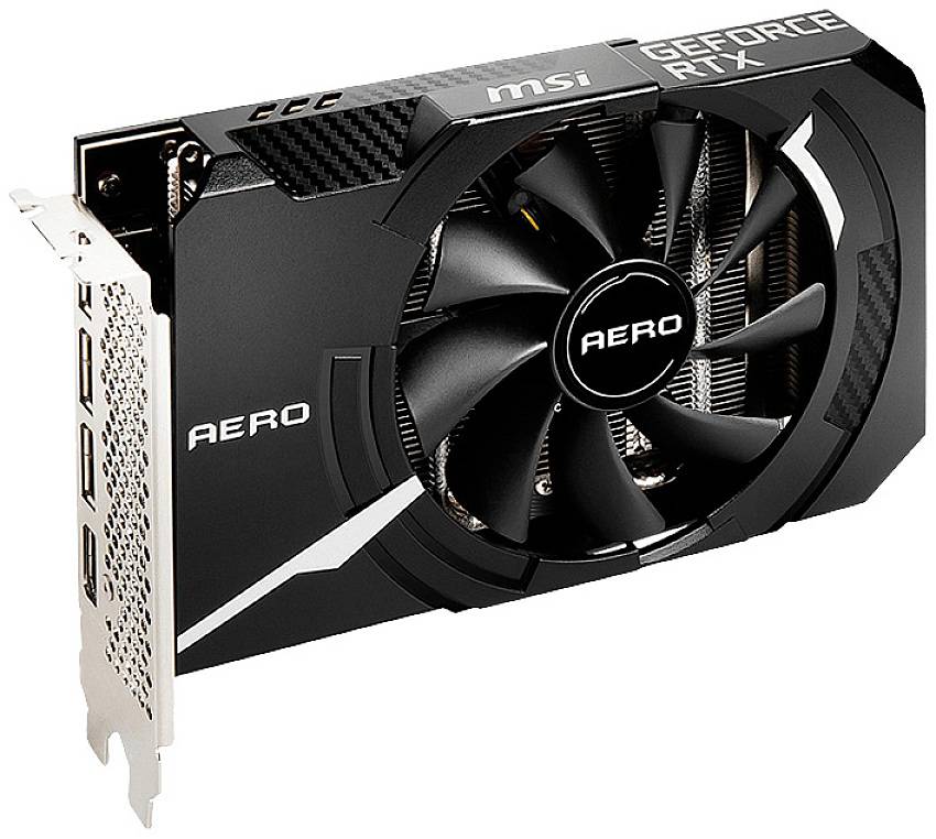 MSI Grafikkarte Nvidia GeForce RTX 3050 Aero ITX 8 GB GDDR6-RAM PCIe x16 HDMI®, DisplayPort