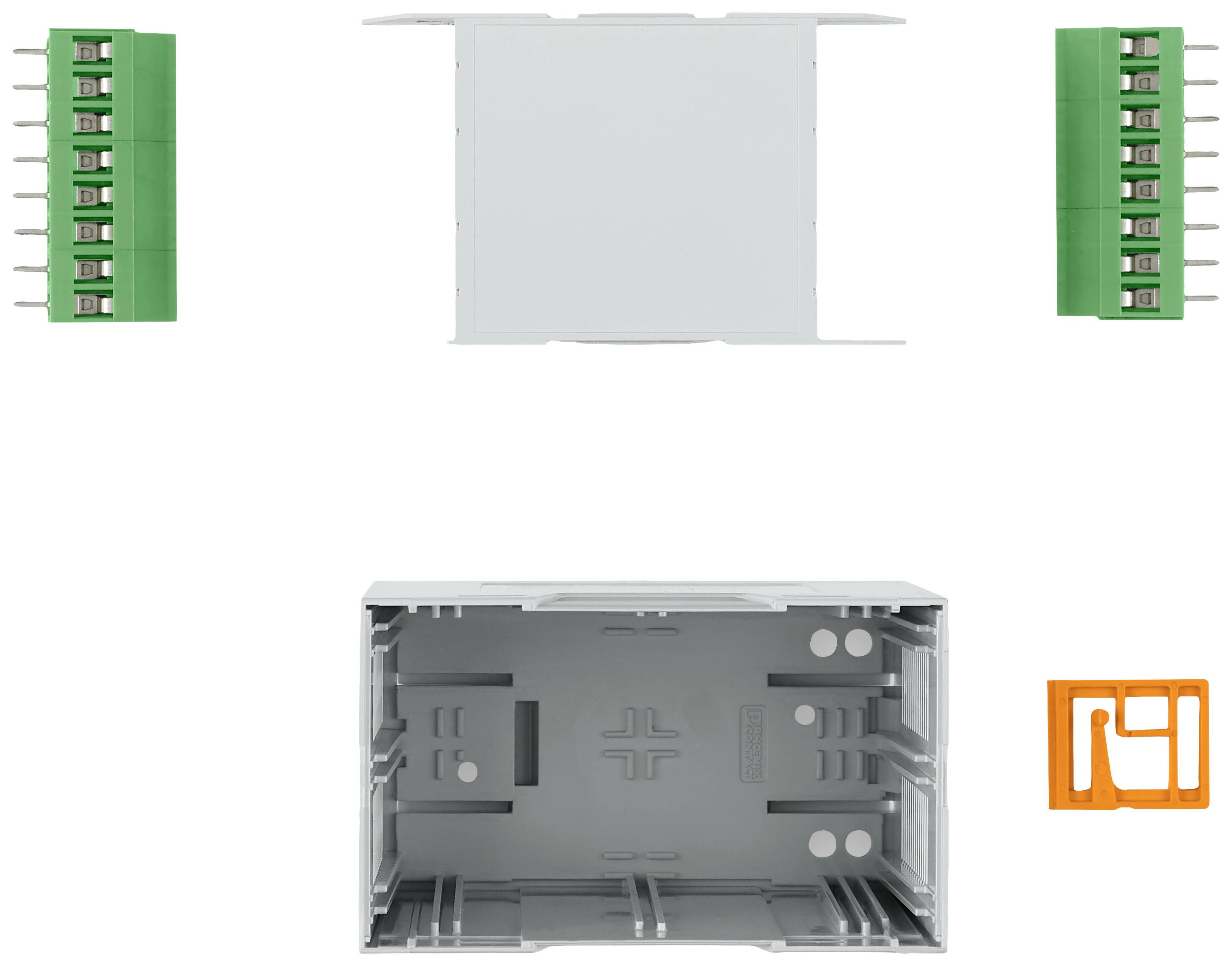 Phoenix Contact EH 45-KIT-B+CDS/ABS-PC-7035 + 2MKDS38 1311036 Gehäuse 45.1 x 77 x 107.2 ABS-PC Lichtgrau (RAL 7035) 1St.