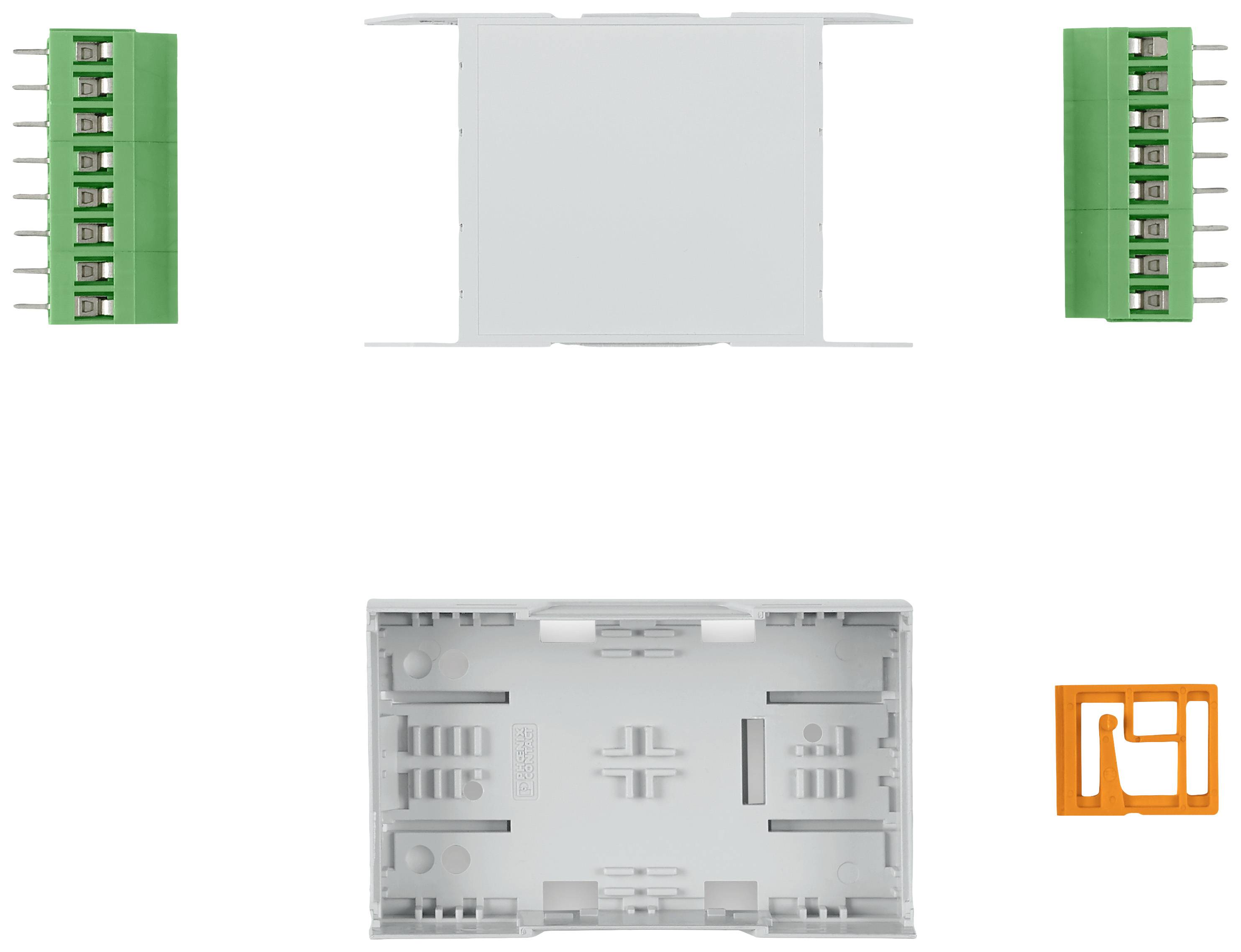 Phoenix Contact EH 45-KIT-FB+CDS/ABS-PC-7035 + 2MKDS38 1311035 Gehäuse 45.1 x 77 x 50.2 ABS-PC Lichtgrau (RAL 7035) 1St.