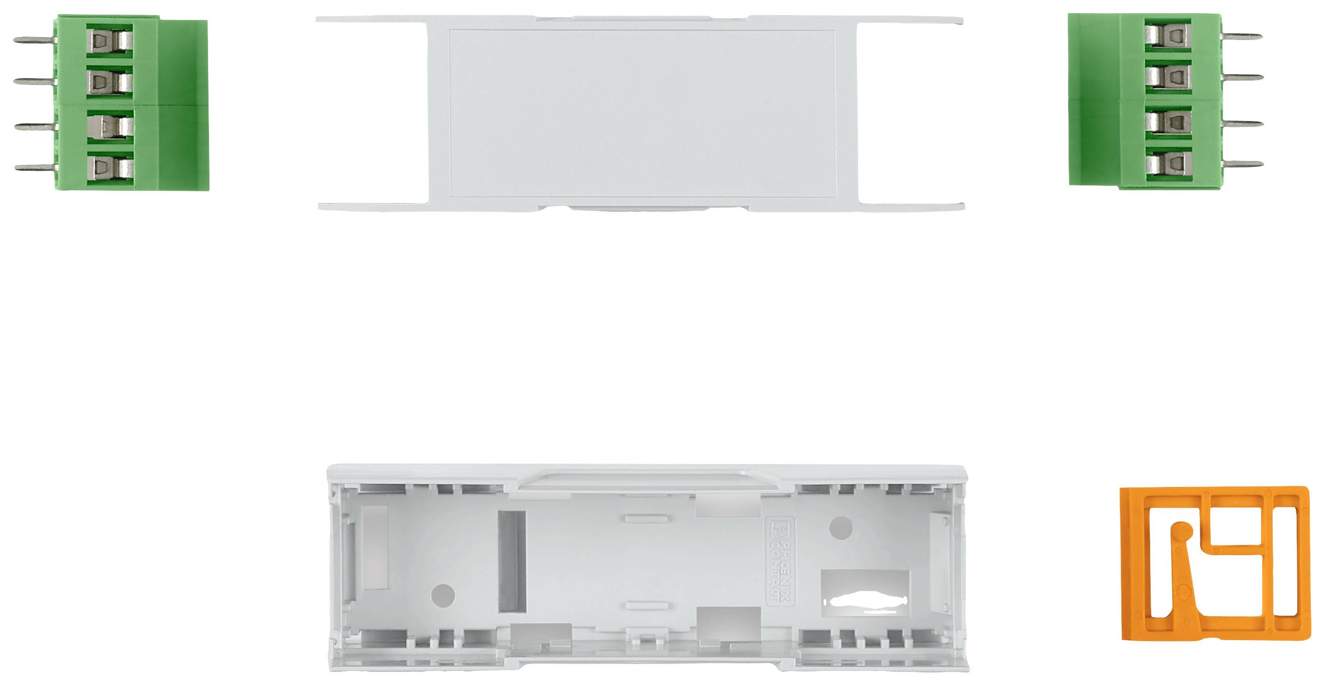 Phoenix Contact EH 22,5-KIT-FB+CDS/ABS-PC-7035 + 2MKDS34 1311033 Gehäuse 22.6 x 77 x 50.2 ABS-PC Lichtgrau (RAL 7035) 1St.