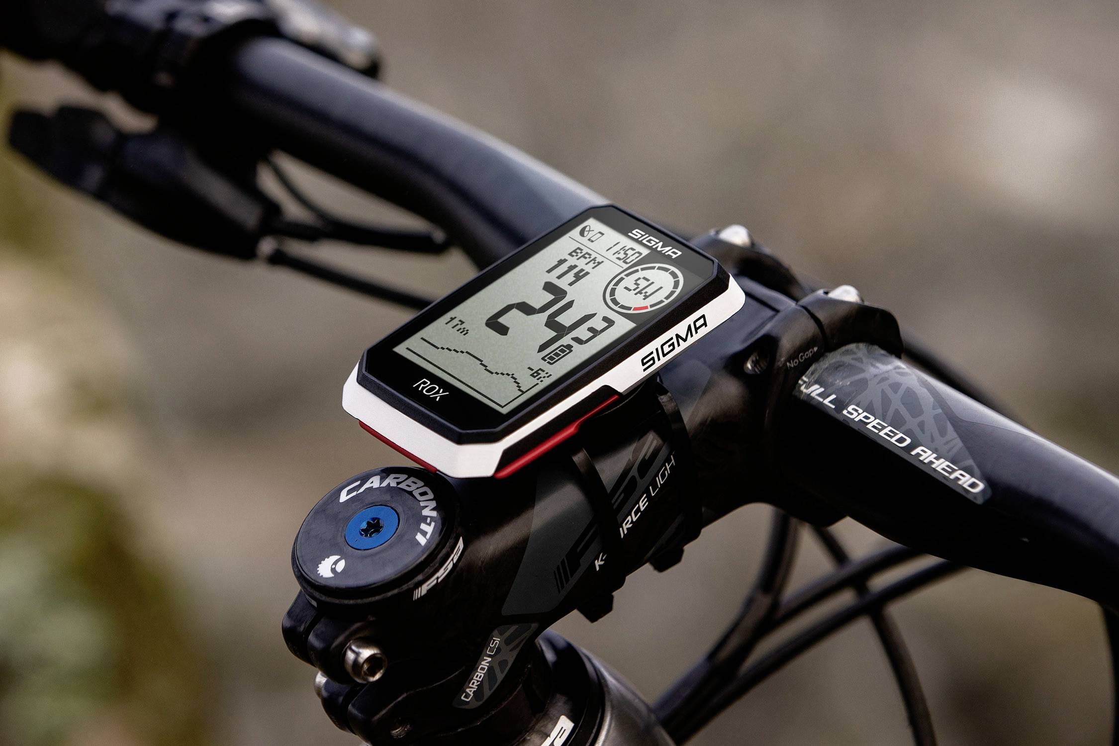 Sigma ROX 4.0 Fahrrad-Navi Fahrrad GPS, GLONASS, spritzwassergeschützt