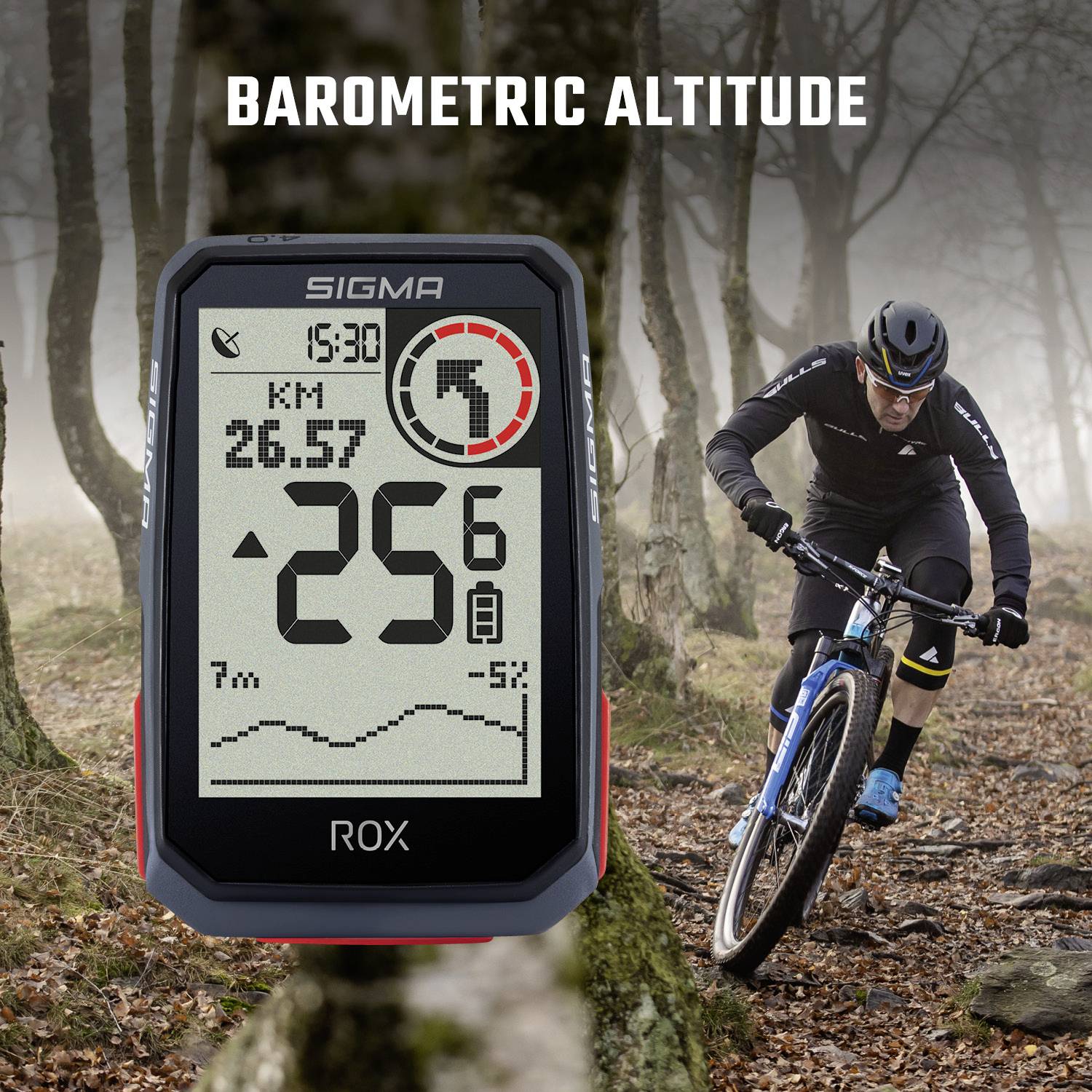 Sigma ROX 4.0 Fahrrad-Navi Fahrrad GPS, GLONASS, spritzwassergeschützt