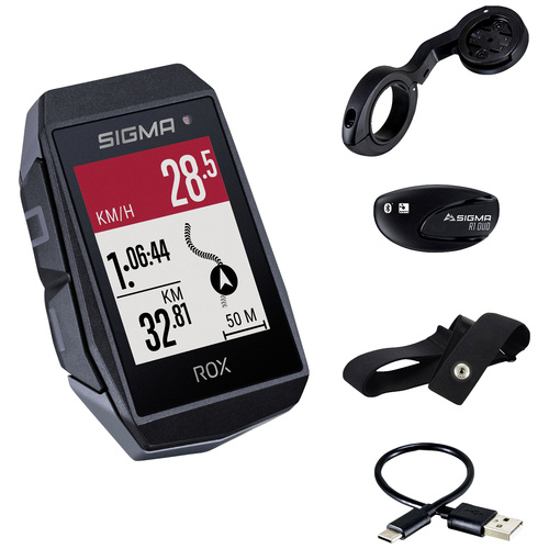 Sigma ROX 11.1 EVO Fahrrad-Navi Fahrrad GPS, GLONASS, spritzwassergeschützt