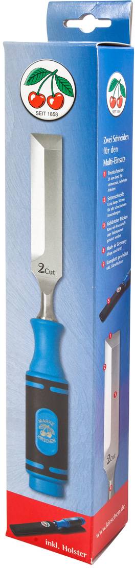 Kirschen Stechbeitel "2-Cut" mit 2 - K Heft 1009026