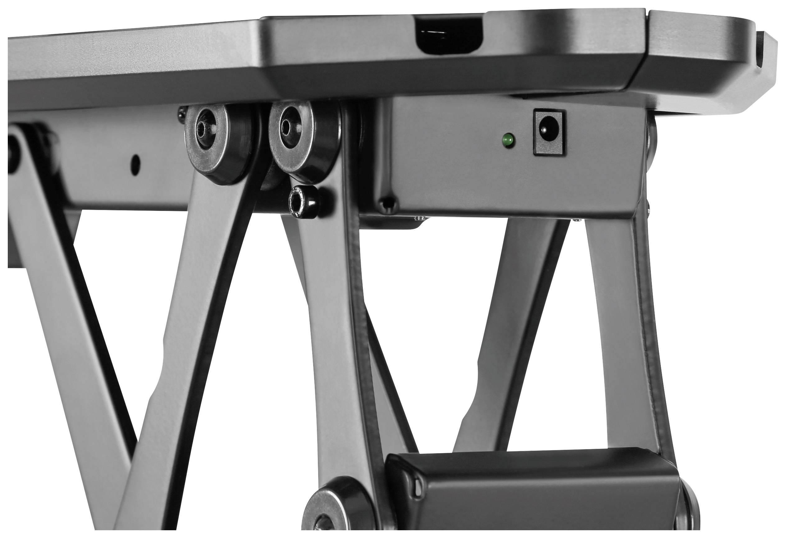 SpeaKa Professional SP-TVCM-510 TV-Deckenhalterung Zusammenklappbar, Mit Fernbedienung 58,4cm (23") - 139,7cm (55") elektrisch