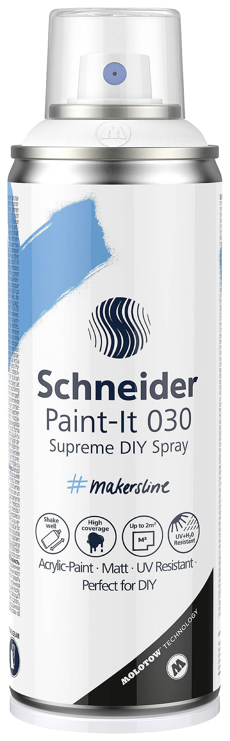 Schneider Schreibgeräte Paint-It 030 ML03050008 Acrylfarbe Weiß 200ml