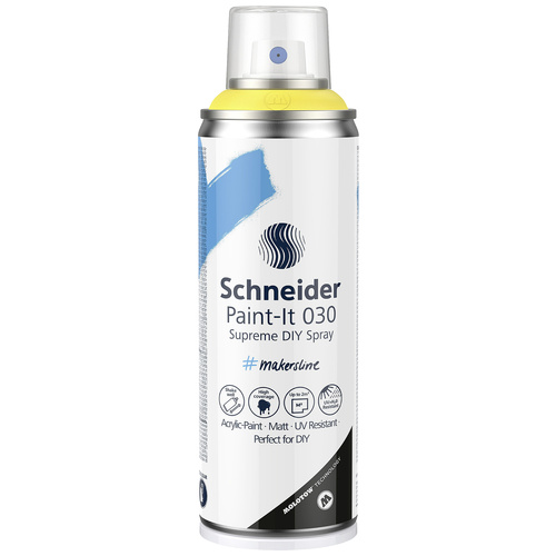 Schneider Schreibgeräte Paint-It 030 ML03050063 Acrylfarbe Gelb 200 ml