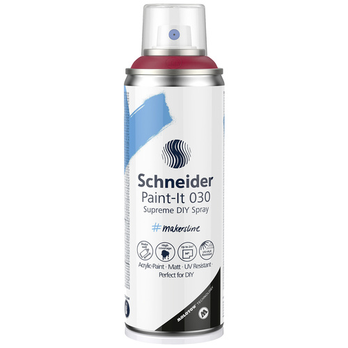 Schneider Schreibgeräte Paint-It 030 ML03050103 Acrylfarbe Royal-Rot 200 ml