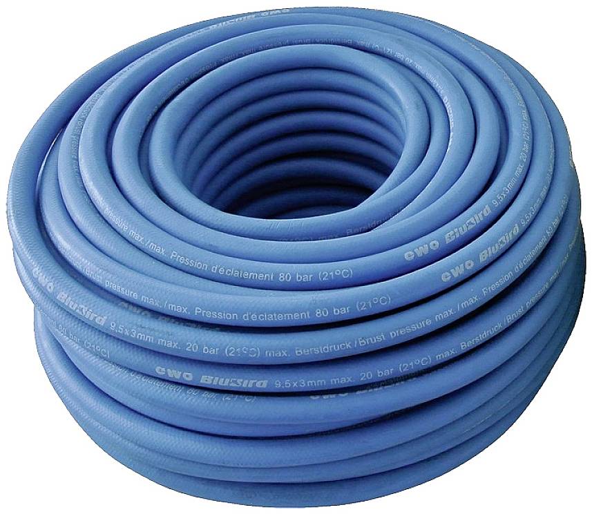 Druckluftschlauch flextrem BluBird ID 6mm AD 12mm L.50m blau EWO