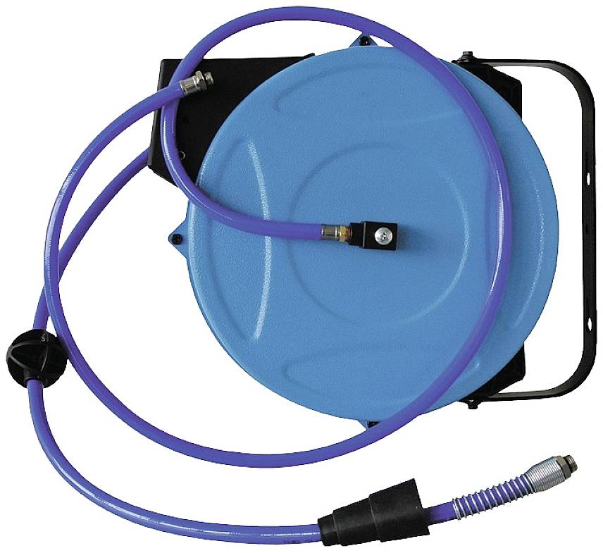 EWO Druckluft-Schlauchaufroller 15 m 14 bar Deckenbefestigung, Wandbefestigung