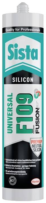 Silikondichtstoff F109 Fusion anthrazit 300 ml Kartusche SISTA