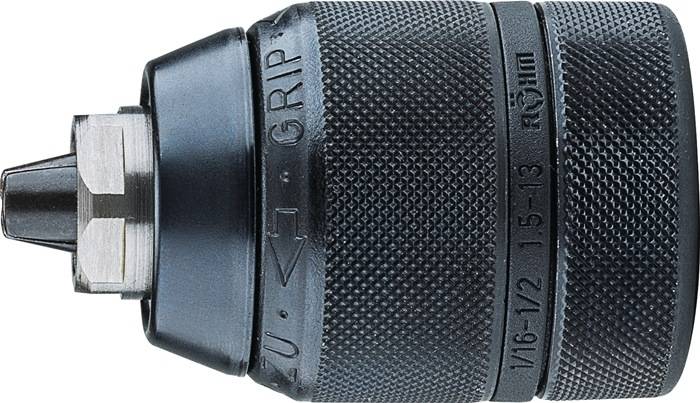 Schnellspannbohrfutter Spann-D.1,5-13mm 1/2Zoll-20mm f.Re.-/Li.-Lauf Metall RÖHM RÖHM 1328310 1,5 - 13 mm