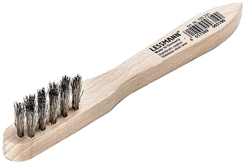 Lessmann Zündkerzenbürste Stahldraht 150mm 1St.