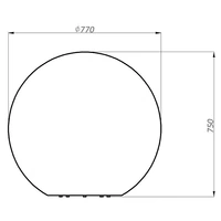 Deko Light 836958 Kugelleuchte 75 Außen-Dekobeleuchtung Kugel E27 Weiß Deko Light 836958 Kugelleuchte 75 Außen-Dekobeleuchtung Kugel E27 Weiß
