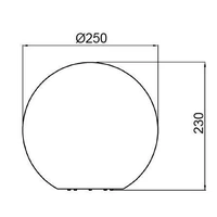 Deko Light 836011 Kugelleuchte 30 Außen-Dekobeleuchtung Kugel E27 Weiß Deko Light 836011 Kugelleuchte 30 Außen-Dekobeleuchtung Kugel E27 Weiß