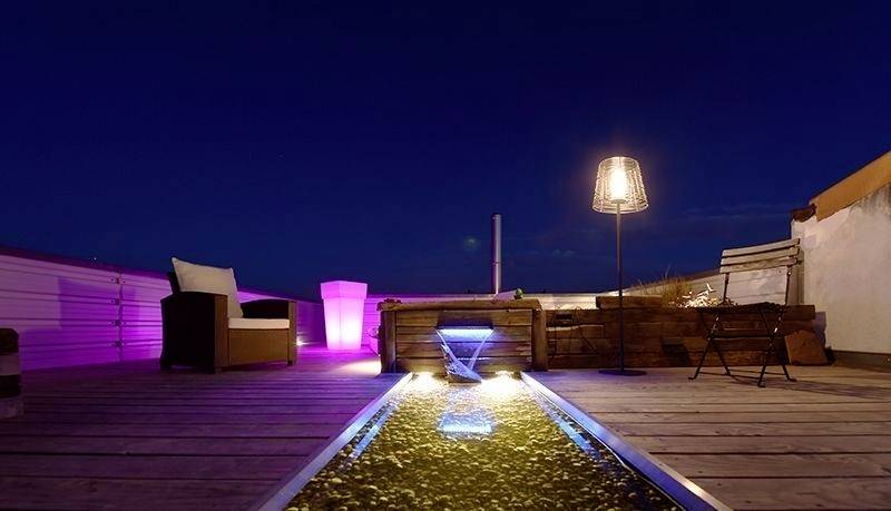 Deko Light Velorum 836018 Stehlampe E27 Anthrazit-Grau