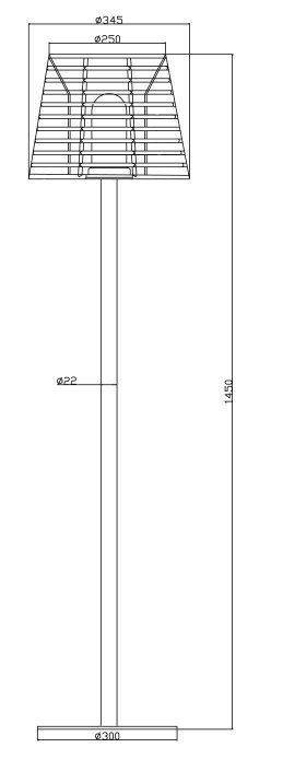 Deko Light Velorum 836018 Stehlampe E27 Anthrazit-Grau