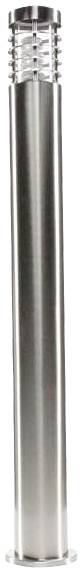 Ein silberner zylindrischer Metallpfosten mit einem luftdurchlässigen Kopf, geeignet für Belüftungs- oder industriellen Einsatz.