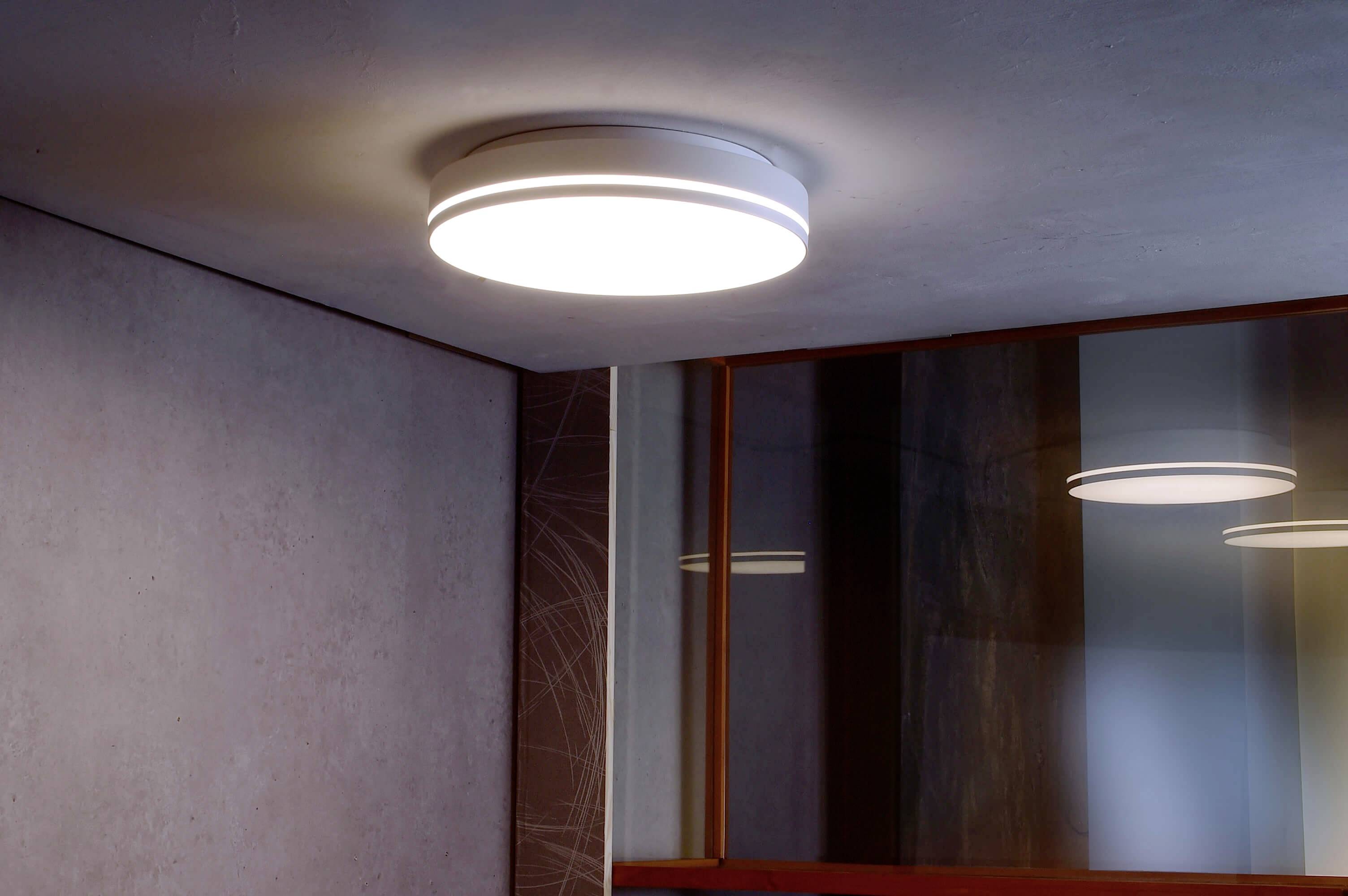 Deko Light Subra, 3000K, Motion 401005 LED-Deckenleuchte mit Bewegungsmelder EEK: F (A - G) 29 W Weiß