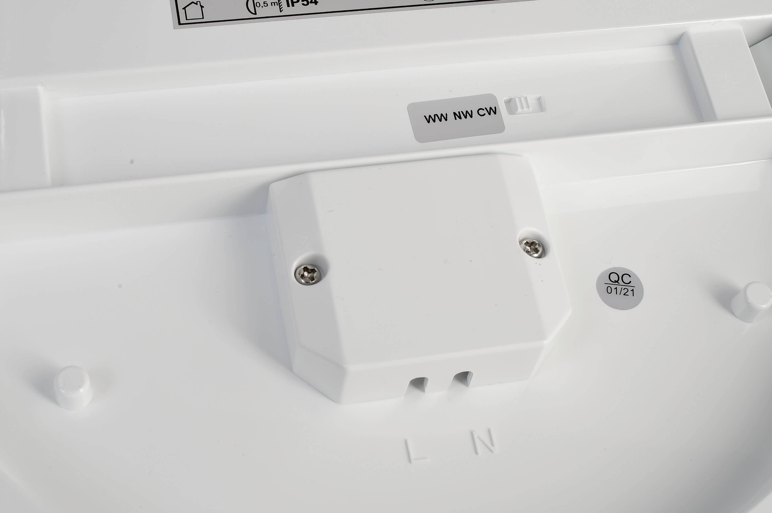 Deko Light 348146 Altais 25W Motion LED-Deckenleuchte mit Bewegungsmelder EEK: D (A - G) 25 W Weiß